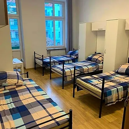 W Centrum Szczecina 4 Osobowe ホステル *